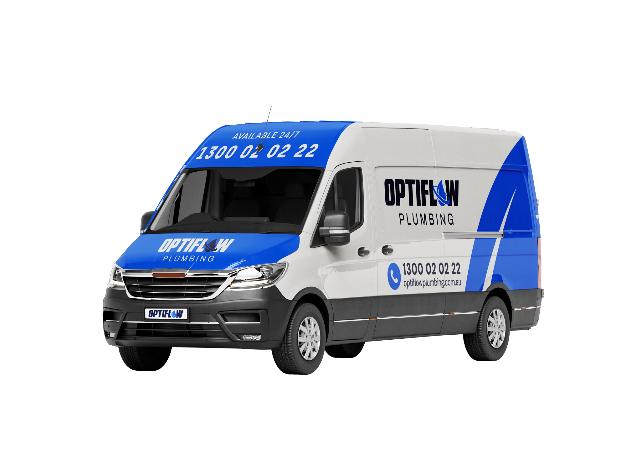 Optiflow plumber with van